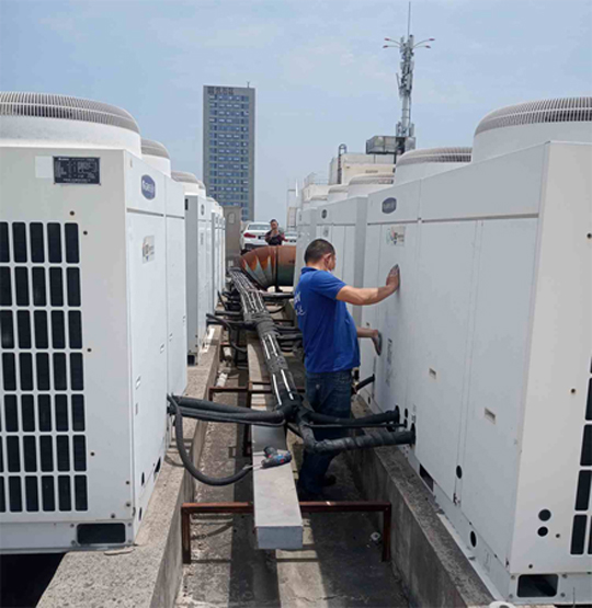 吉首中央空调制热和不制冷系统维修方法